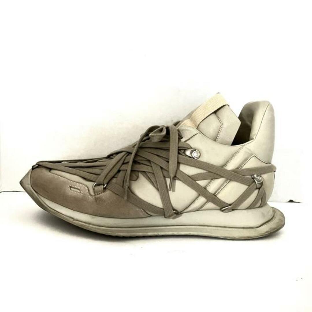 Rick Owens - リックオウエンス スニーカー 42 メンズ -の通販 Rick Owens - リックオウエンス スニーカー 42 メンズ -の通販