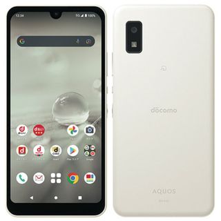 アクオス(AQUOS)のSHARP AQUOS wish2 SH-51C docomo版 [ホワイト] SIMロックなし ネットワーク利用制限○(スマートフォン本体)