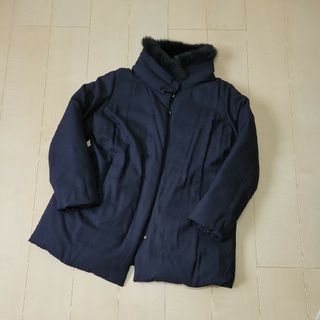 AQUA SCUTUM - AQUASCUTUM★リバーシブルダウンコート アクアスキュータム