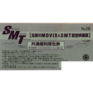 全国　MOVIX&SMT 直営映画館　共通鑑賞券(その他)