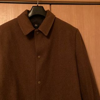 H&M - 50 M~L 身幅58cm | H&M | ウールブレンド ステンカラーコート