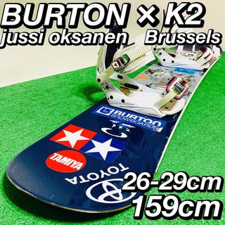 バートン(BURTON)の高性能 バートン jussi oksanen × K2 Briss スノーボード(ボード)