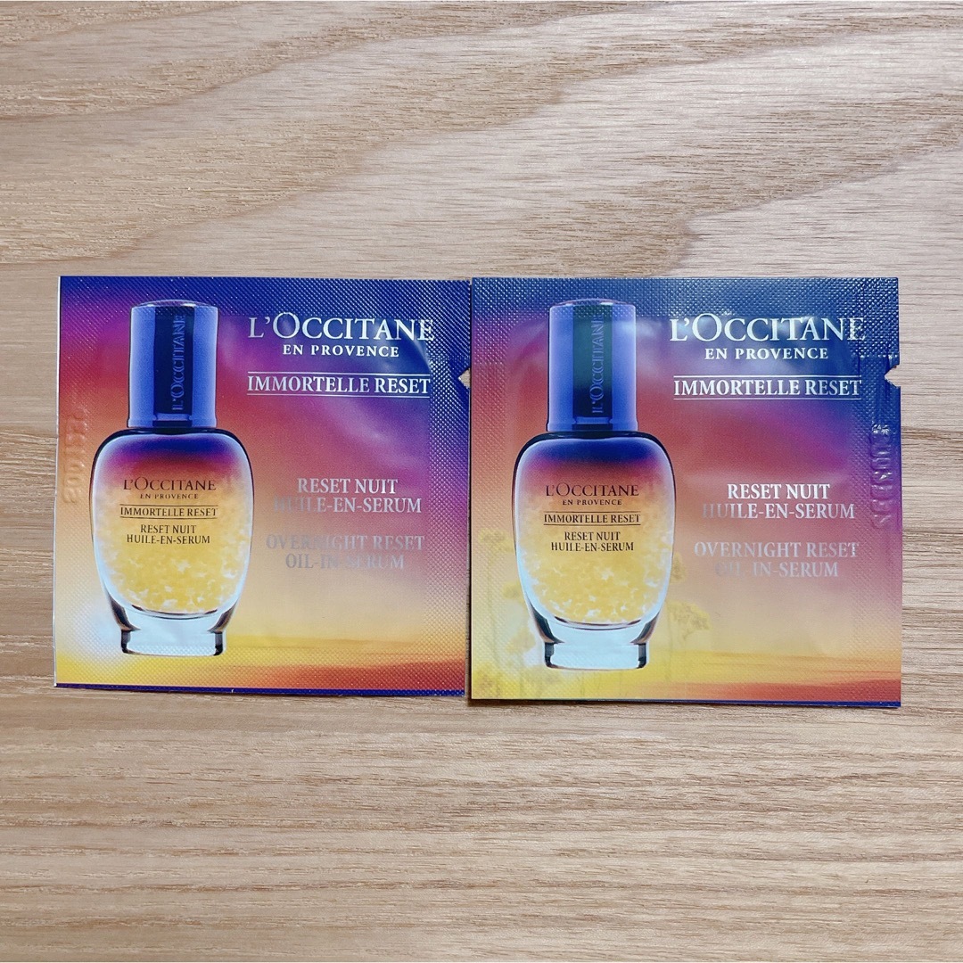 L'OCCITANE(ロクシタン)のロクシタン IMオーバーナイトRセラム サンプル コスメ/美容のスキンケア/基礎化粧品(美容液)の商品写真