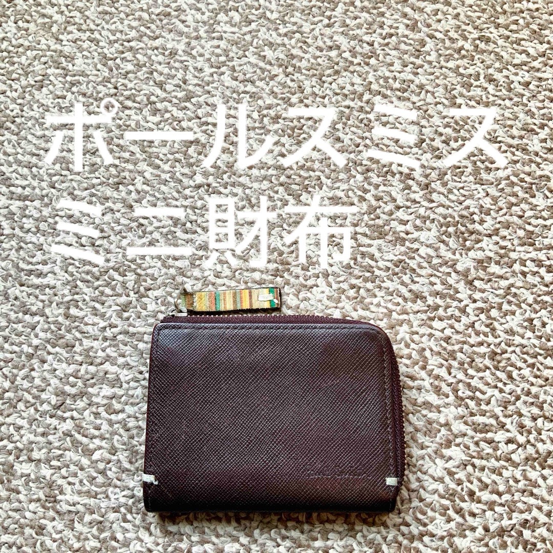 Paul Smith ポールスミス ミニ財布 本革 レザー ウォレットo | フリマアプリ ラクマ