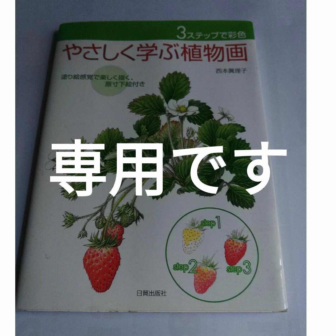 やさしく学ぶ植物画・初心者のための植物画 エンタメ/ホビーの本(アート/エンタメ)の商品写真