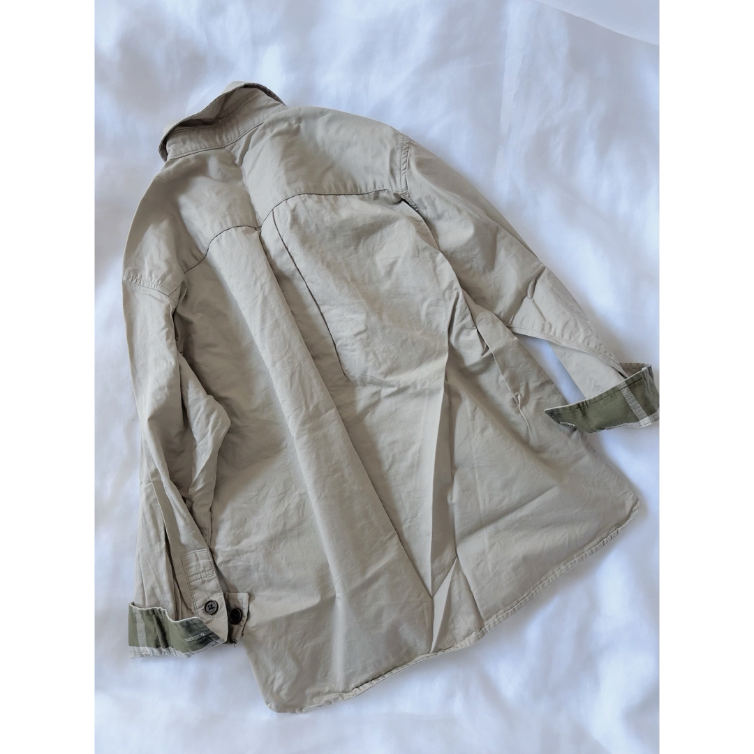 BURBERRY(バーバリー)のBurberry&SHIPS  120cm セット売り　シャツ＆カーディガン キッズ/ベビー/マタニティのキッズ服男の子用(90cm~)(カーディガン)の商品写真