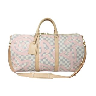 ルイヴィトン(LOUIS VUITTON)のLOUIS VUITTON ルイヴィトン ボストンバッグ キーポルバンドリエール50 ダミエアズール タヒチコレクション N41048 美品 中古 58996(ボストンバッグ)