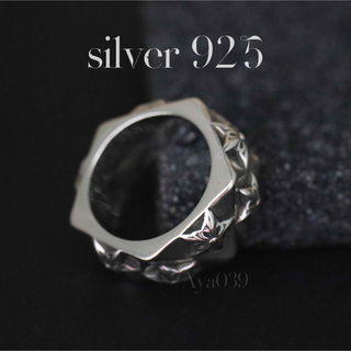 シルバー925  スターリング おしゃれ 指輪 silver925 クロス六芒星(リング(指輪))