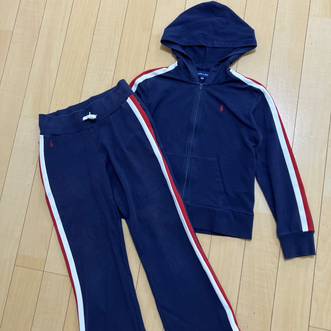 Ralph Lauren(ラルフローレン)のRALPH LAUREN ラルフローレン　セットアップ　ネイビー　160cm キッズ/ベビー/マタニティのキッズ服男の子用(90cm~)(その他)の商品写真