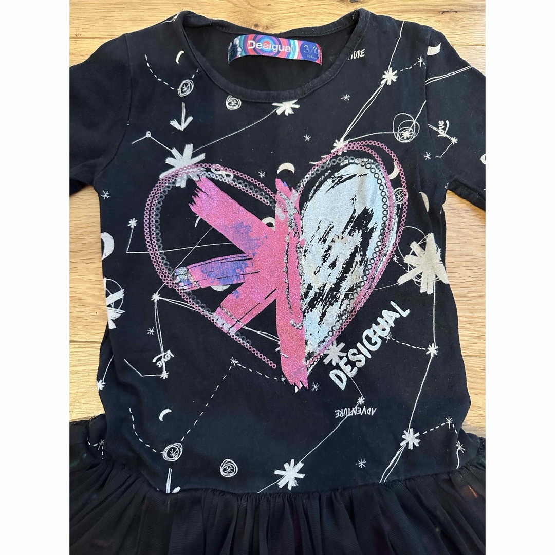 DESIGUAL(デシグアル)のDesigual キッズ/ベビー/マタニティのキッズ服女の子用(90cm~)(ワンピース)の商品写真