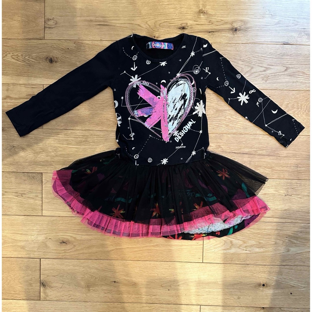 DESIGUAL(デシグアル)のDesigual キッズ/ベビー/マタニティのキッズ服女の子用(90cm~)(ワンピース)の商品写真