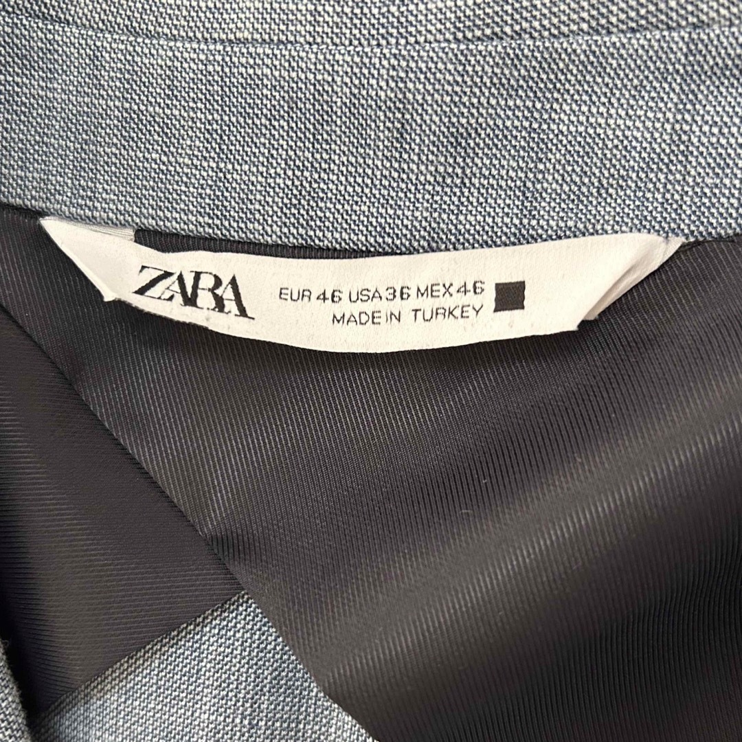 ZARA(ザラ)のZARA⭐︎スーツ　水色 メンズのスーツ(セットアップ)の商品写真