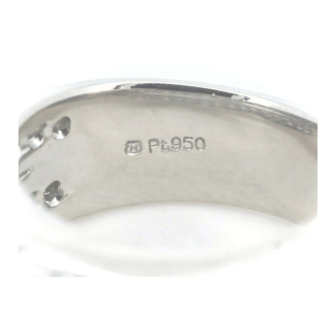 MIKIMOTO(ミキモト)の目立った傷や汚れなし ミキモト ダイヤモンド リング 指輪 0.75CT 11号 PT950(プラチナ) レディースのアクセサリー(リング(指輪))の商品写真