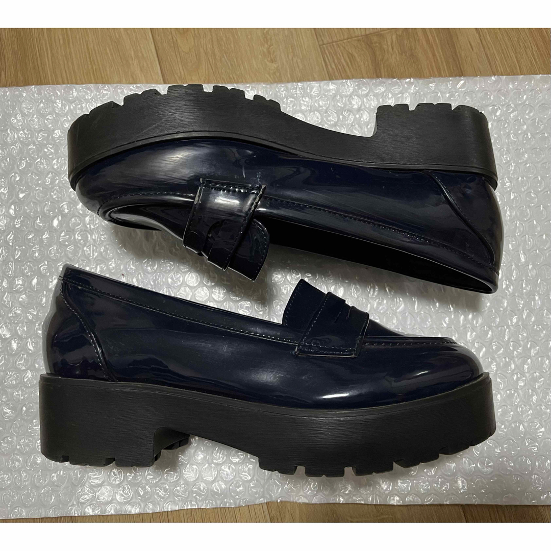 厚底ローファー レディースの靴/シューズ(ローファー/革靴)の商品写真