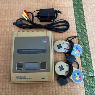 【動作未確認】ニンテンドー スーパーファミコン 本体 コントローラー2つ(家庭用ゲーム機本体)