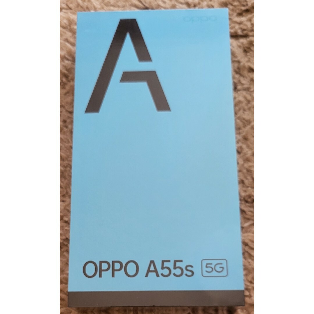 OPPO A55s 5G SIMフリースマートフォン 新品未開封品! OPPO A55s 5G SIMフリースマートフォン 新品未開封品!
