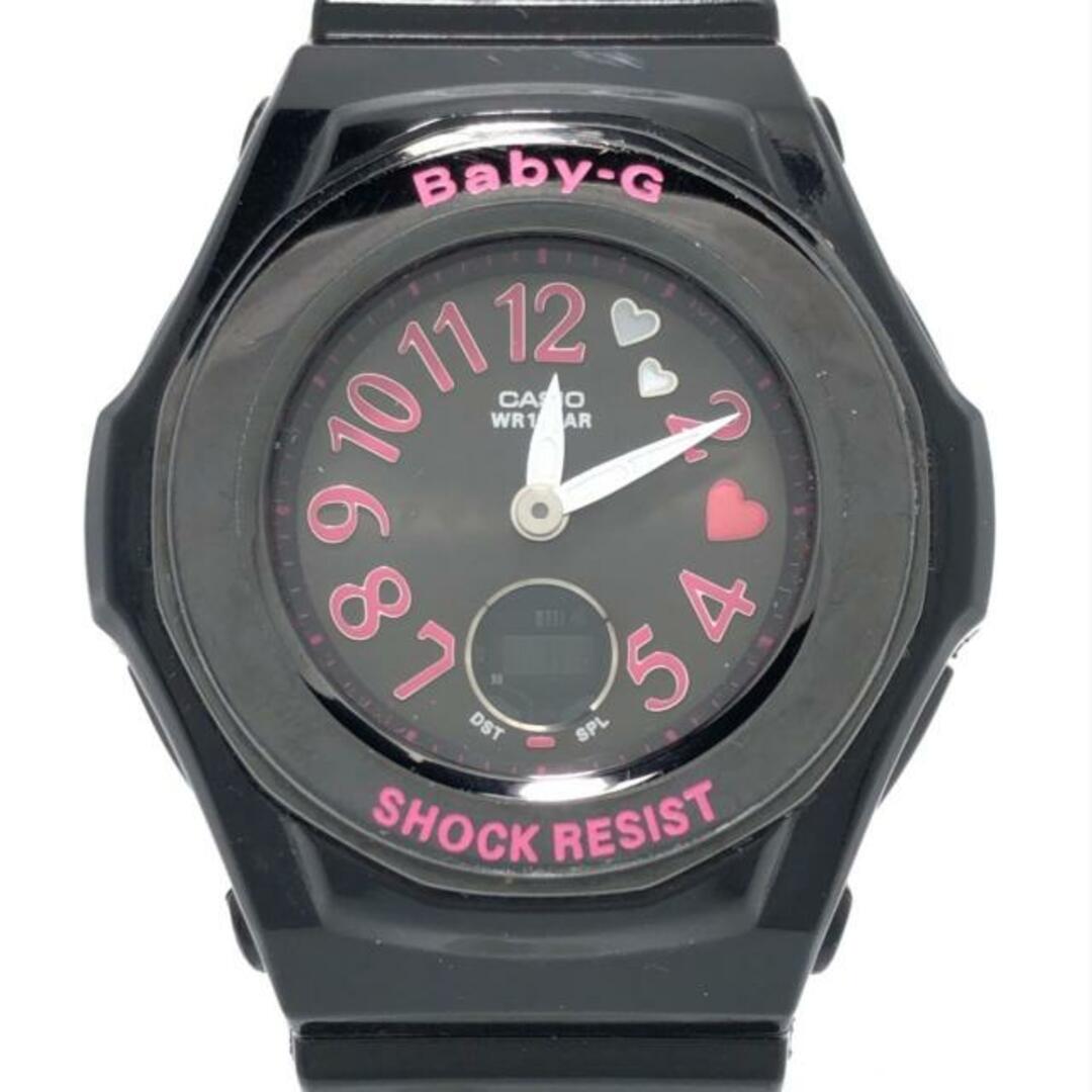 カシオ 腕時計 Baby-G レディース 黒レディース