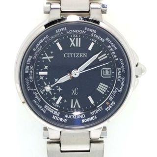 シチズン(CITIZEN)のシチズン 腕時計 XC(クロスシー) ネイビー(腕時計)