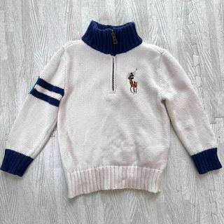 ポロラルフローレン(POLO RALPH LAUREN)のポロラルフローレン セーター ビックポニー ジップアップ　ニット(ニット)