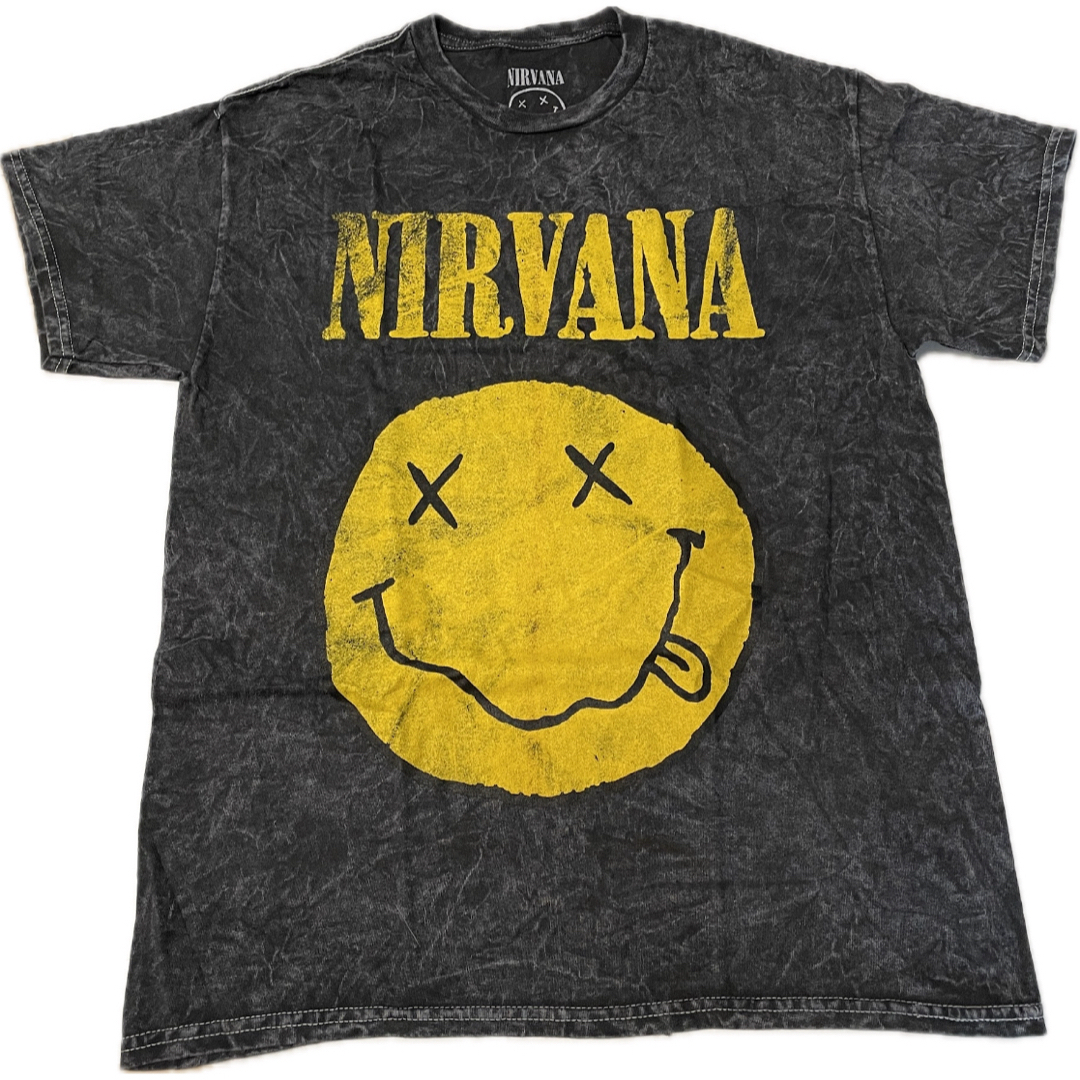 MUSIC TEE(ミュージックティー)の 【新品】ニルヴァーナ　NIRVANA メンズTシャツMサイズ　USA入荷  メンズのトップス(Tシャツ/カットソー(半袖/袖なし))の商品写真