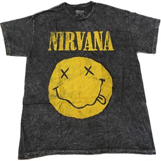 ミュージックティー(MUSIC TEE)の 【新品】ニルヴァーナ　NIRVANA メンズTシャツMサイズ　USA入荷 (Tシャツ/カットソー(半袖/袖なし))