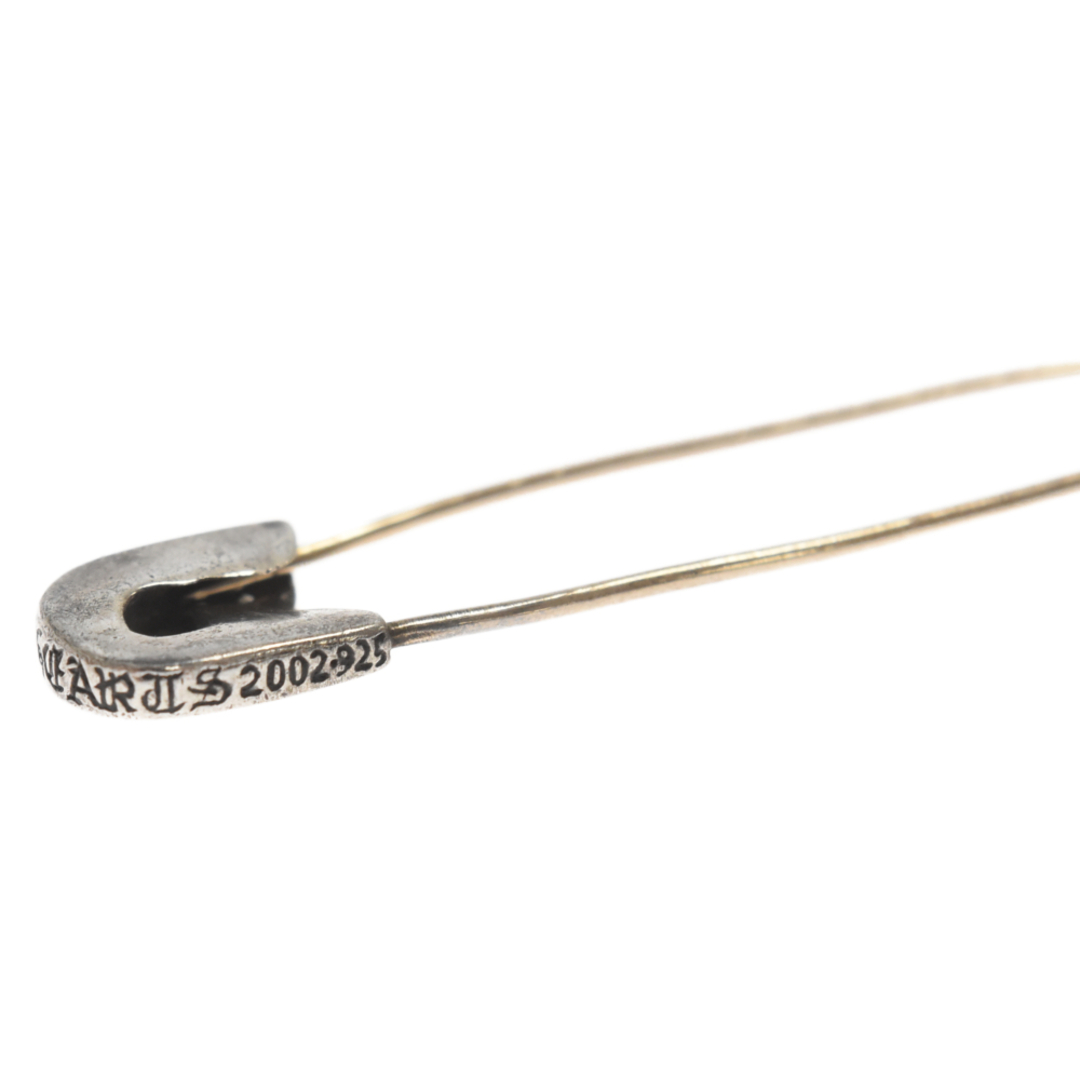 CHROME HEARTS クロムハーツ SAFETY PIN P/DMND セーフティピン ラージ PAVEダイヤ/パヴェダイヤ シルバー CHROME HEARTS クロムハーツ SAFETY PIN P/DMND セーフティピン ラージ PAVEダイヤ/パヴェダイヤ シルバー