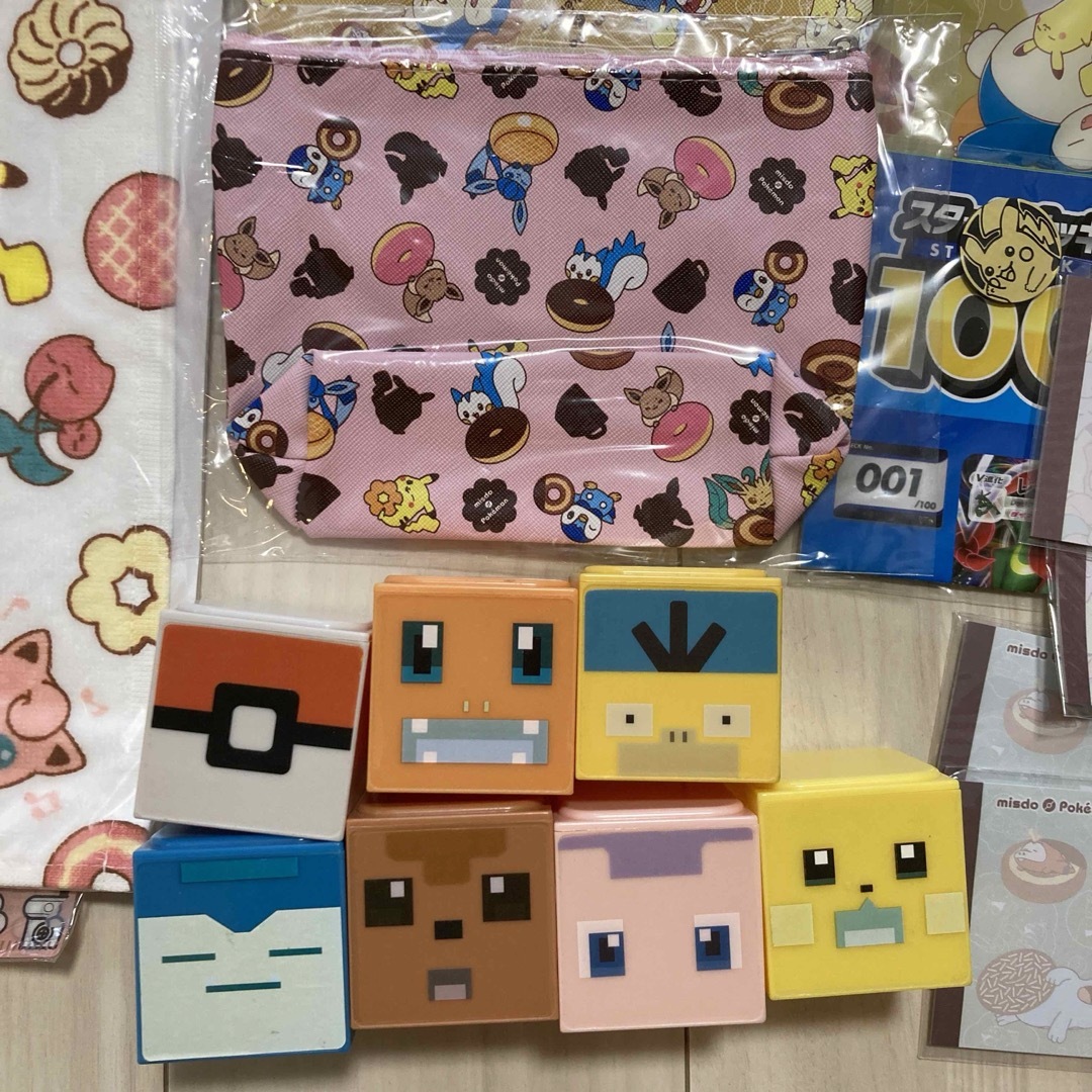 ミスド　ポケモン　ポケモンカード　バッグ　ファイル　財布　ポーチ　ボックス エンタメ/ホビーのおもちゃ/ぬいぐるみ(キャラクターグッズ)の商品写真