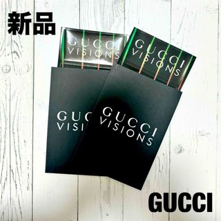 グッチ(Gucci)の【新品・未使用】GUCCI グッチ ステッカー VISIONS 2枚セット(ノート/メモ帳/ふせん)