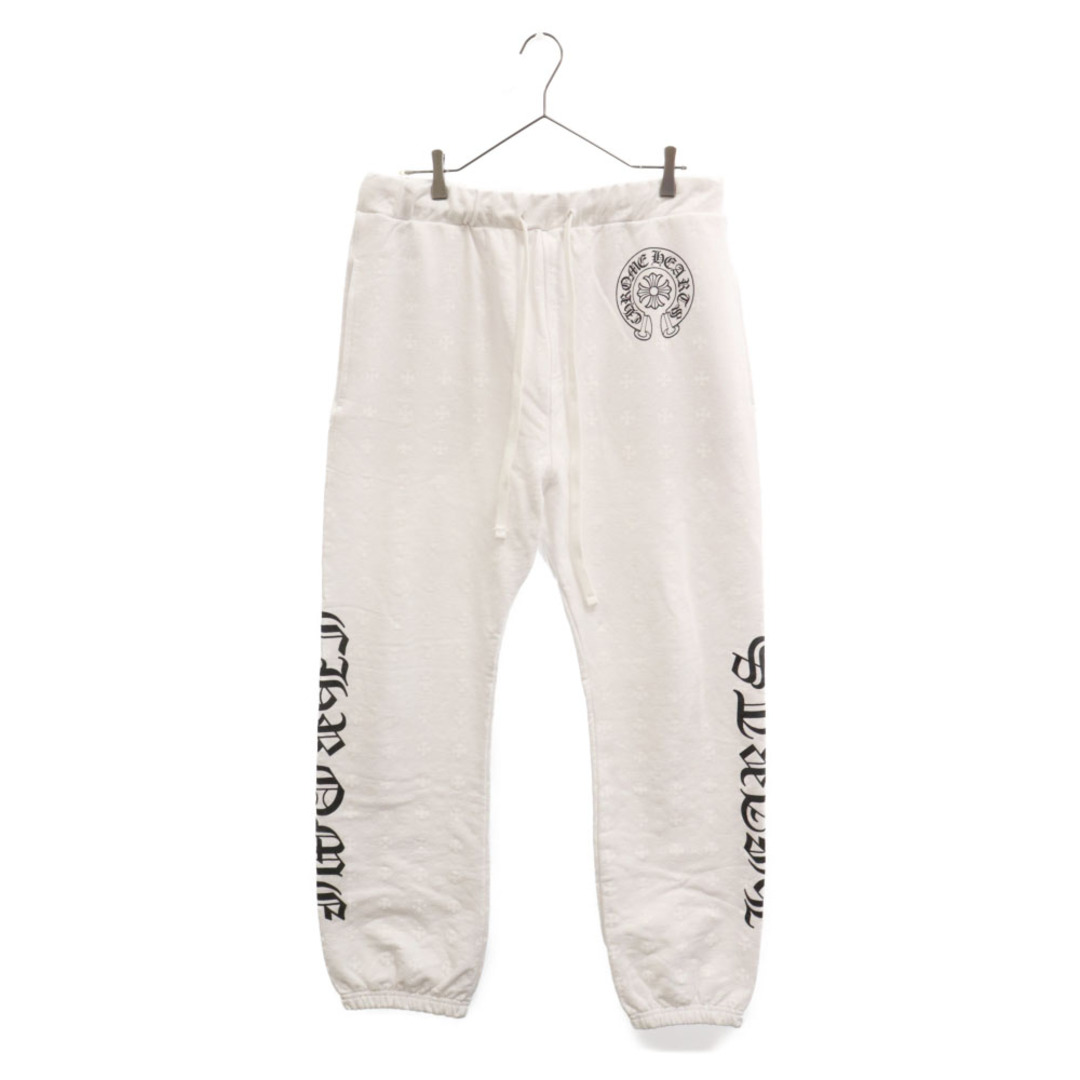 CHROME HEARTS クロムハーツ CH PLUS SWTPANTS 総柄CHプラスプリントスウェットロングパンツ33センチ股上