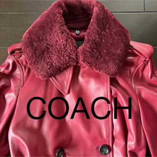 コーチ(COACH)のCOACH 本革ブルゾン　極美品♡(その他)