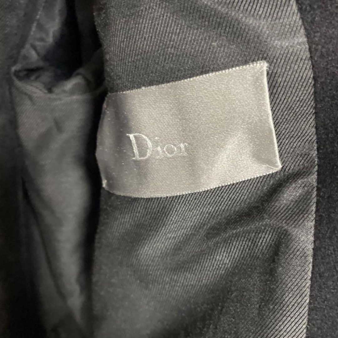 DIOR HOMME(ディオールオム)のDIOR HOMME フードコート メンズのジャケット/アウター(チェスターコート)の商品写真