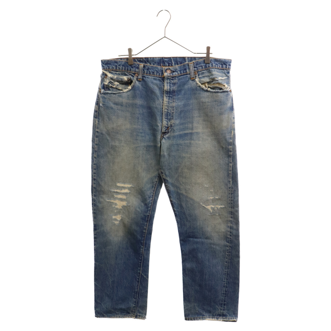 LeviLevi's リーバイス 60s VINTAGE 505 BIG E ボタン裏5 脇割り デニムパンツ TALON42 インディゴ