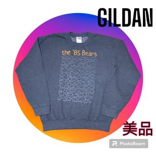 ギルタン(GILDAN)のGILDAN スウェット 匿名配送 古着 トレーナー 美品 裏起毛 海外テイスト(スウェット)