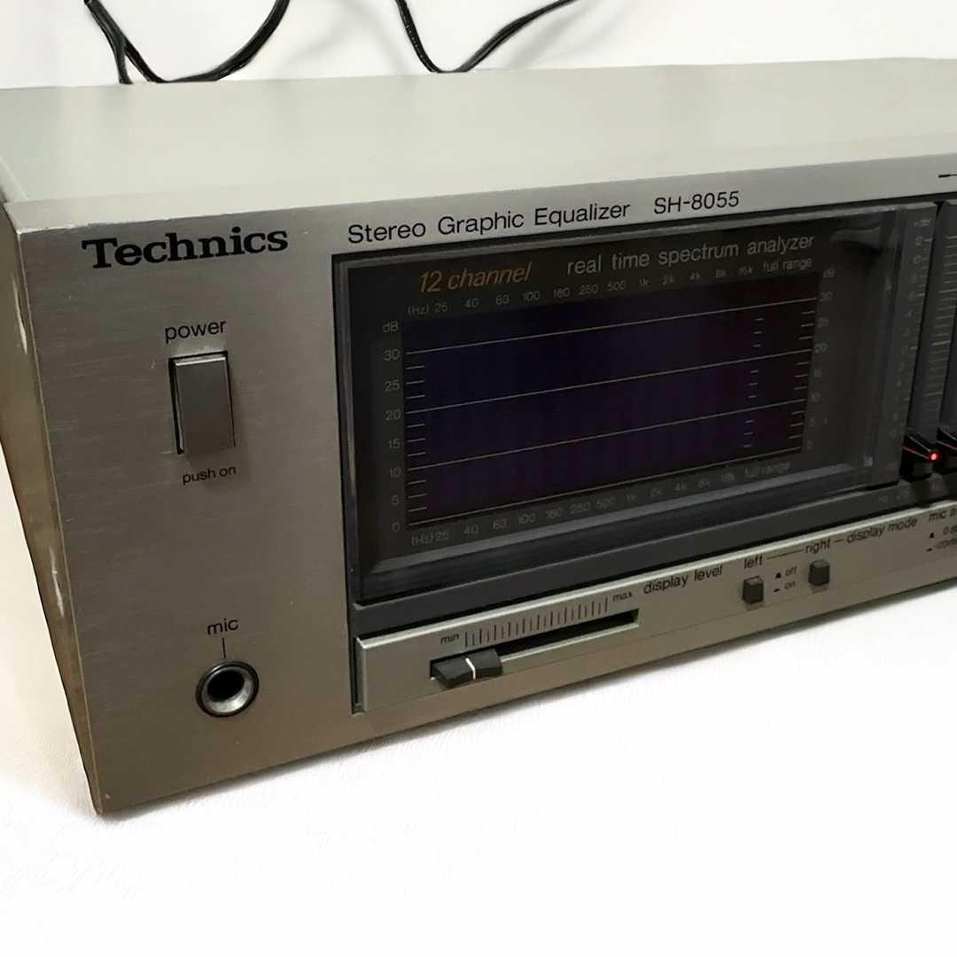 Technics(テクニクス)のTechnics テクニクス SH-8055 グラフィックイコライザー スマホ/家電/カメラのオーディオ機器(その他)の商品写真