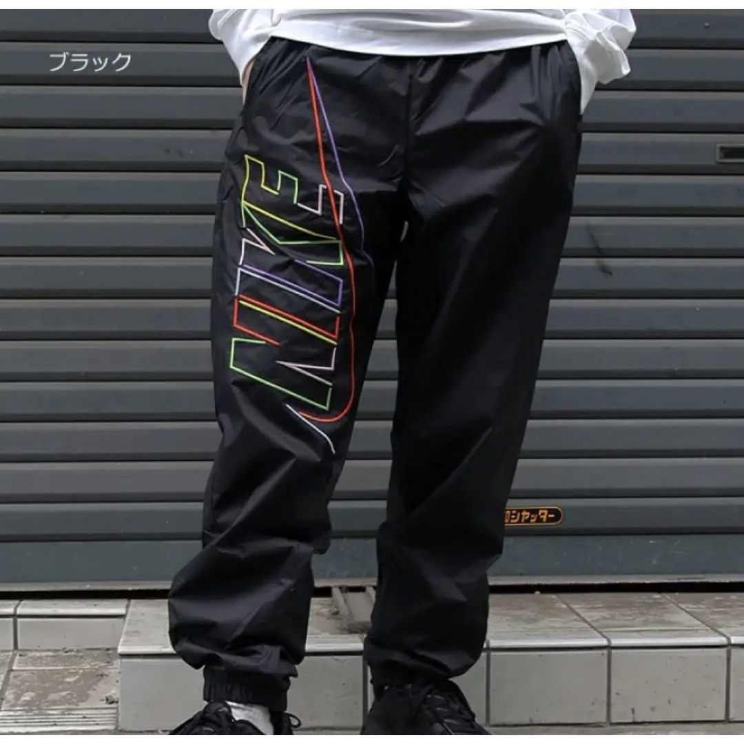 NIKE(ナイキ)のL 新品 ナイキ ウーブンパンツ クラブ メンズ 黒 MCF ジョガー　防水　 メンズのパンツ(その他)の商品写真