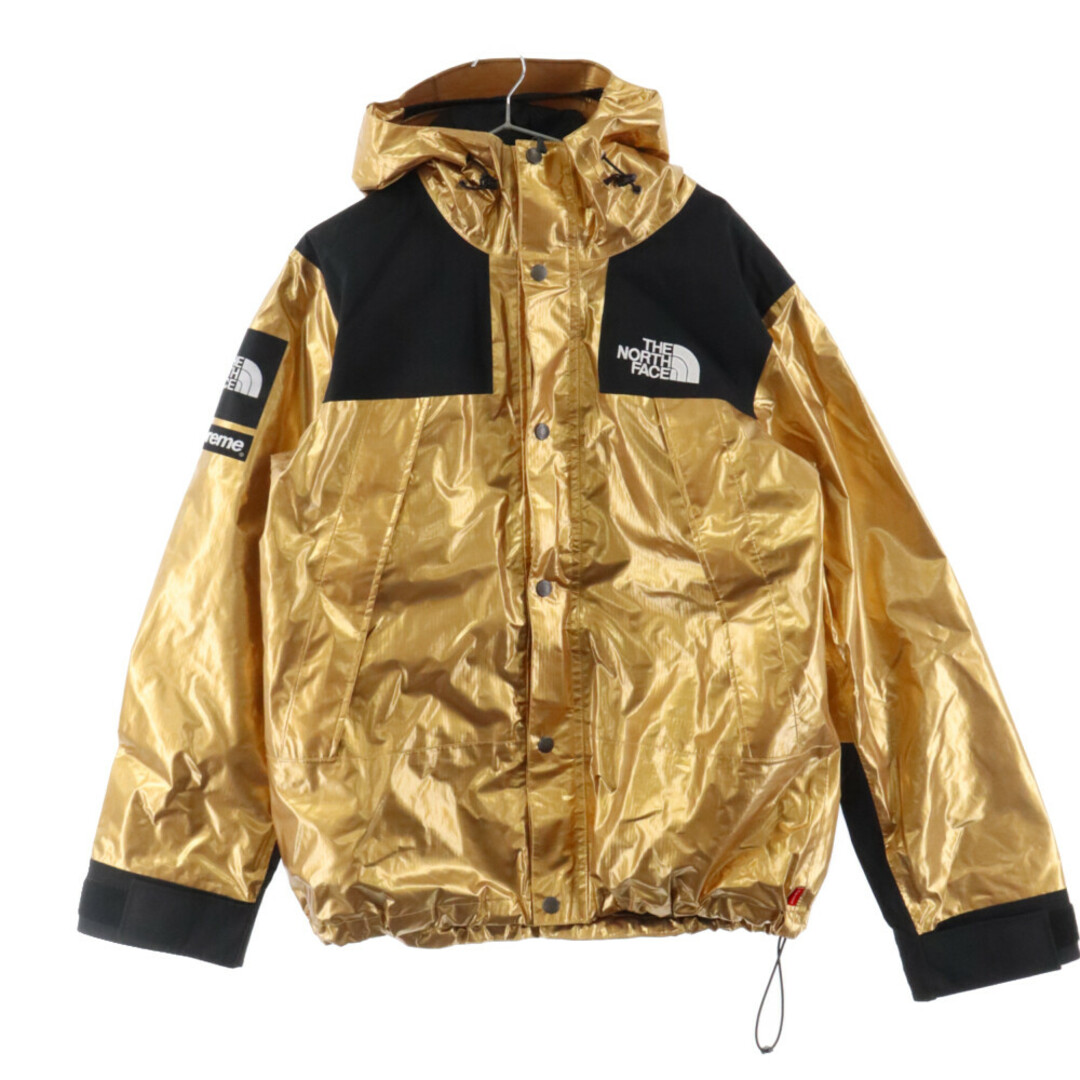 495センチ袖丈SUPREME シュプリーム 18SS×THE NORTH FACE Metallic Mountain Parka ザノースフェイス メタリックマウンテンパーカー ゴールド NF0A3LI6