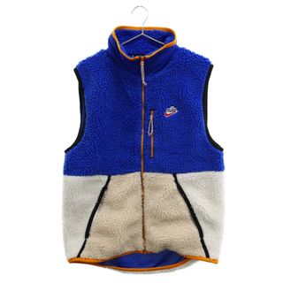 ナイキ(NIKE)のNIKE ナイキ AS M NSW HE VEST WINTER CD3143-480 フリースベスト ベージュ(ダウンベスト)