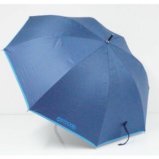 晴雨兼用傘 OUTDOOR PRODUCTS アウトドアプロダクツ 傘 USED品 ロゴ パイピング ジャンプ UV 60cm C A0248