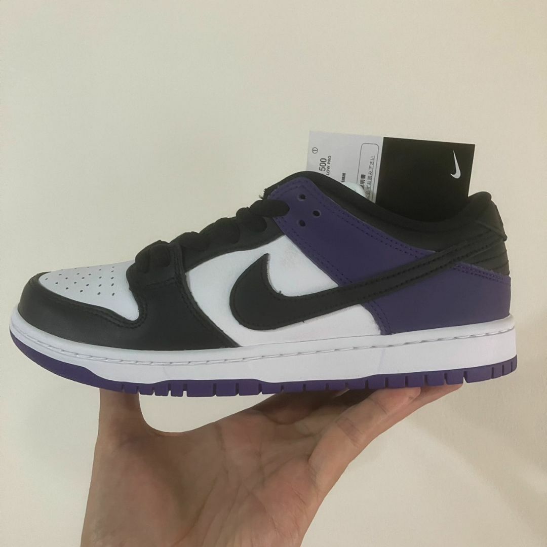 NIKE(ナイキ)の24.5cm◆NIKE SB DUNK LOW COURT PURPLE ナイキ メンズの靴/シューズ(スニーカー)の商品写真