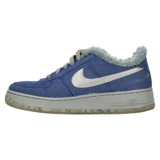 ナイキ(NIKE)のNIKE ナイキ AIR FORCE 1 LOW PINNACLE QS GS Werewolf エアフォース1 ピナクル ウェアウルフ ローカットスニーカー ブルー US6.5Y/24.5cm(スニーカー)