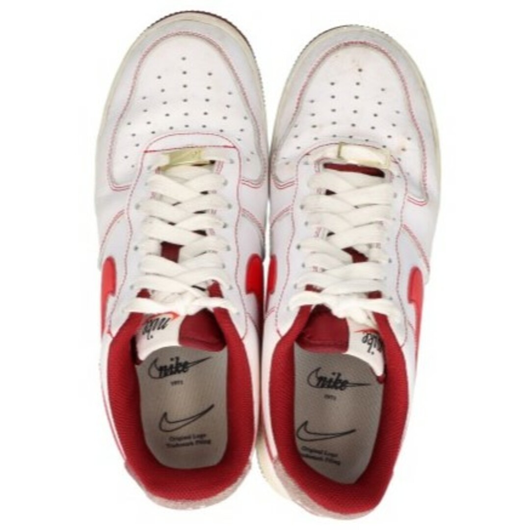 NIKE(ナイキ)のNIKE ナイキ AIR FORCE 1 LOW FIRST USE エアフォースワン ファーストユーズ ローカットスニーカー ホワイト/レッド DA8478-101 US8.5/26.5.cm メンズの靴/シューズ(スニーカー)の商品写真