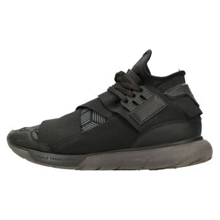 ワイスリー(Y-3)のY-3 ワイスリー QASA HIGH カーサハイ ローカットスニーカー ブラック US8.5/26.5cm S82123(スニーカー)