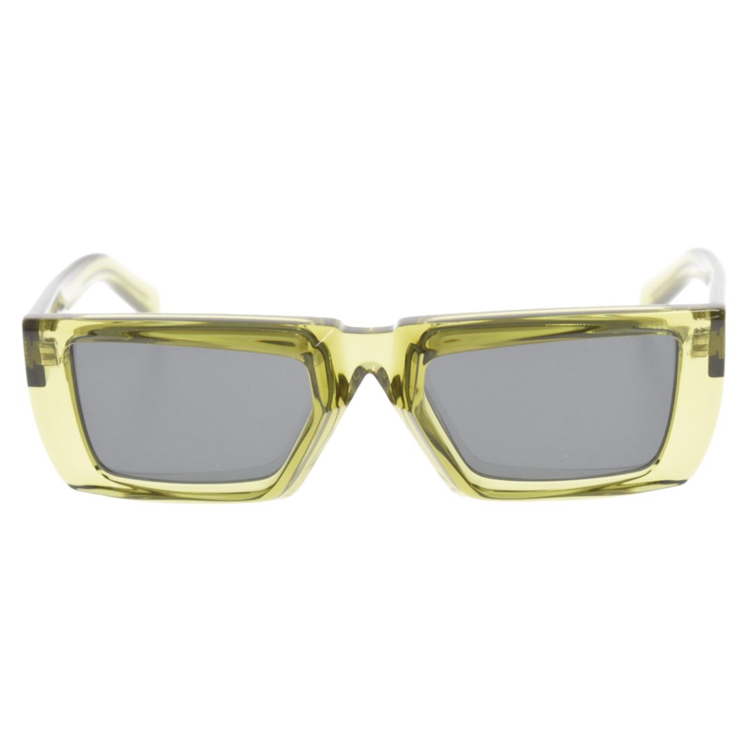 PRADA プラダ スクエア クリアフレーム サングラス アイウェア 眼鏡 グリーン 19B-5S032センチレンズ幅