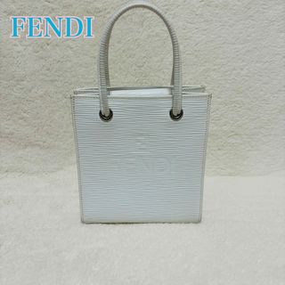 フェンディ(FENDI)の FENDI フェンディ ヴィンテージ エピレザー ハンドバッグ ミニスクエア(ハンドバッグ)