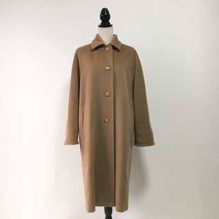 美品 MAXMARA マックスマーラ コート レッド 40(M) ウール100％ 白タグ レディース AM3955B2