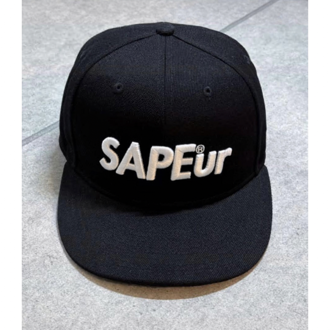 SAPEur LOGO CAP ブラック　A0023-479メンズ