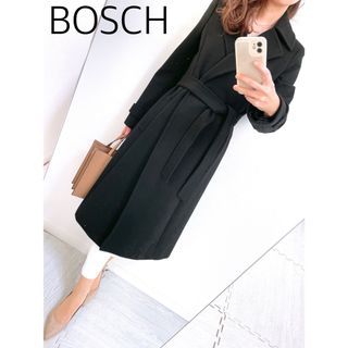 ボッシュ(BOSCH)の【美品✨】定価 50,000円❤BOSCH✨サイズ38✨ロングコート ブラック(ロングコート)