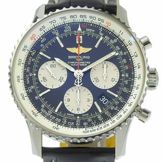 ブライトリング(BREITLING)の【本物保証】 箱・保付 超美品 ブライトリング BREITLING ナビタイマー メンズ 自動巻 オートマ 腕時計 クロノグラフ デイト AB012012 BB01(腕時計(アナログ))