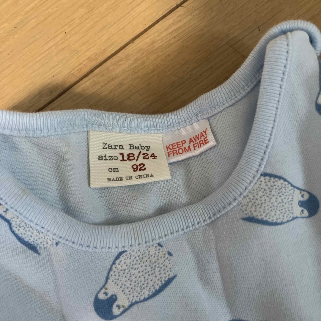 ZARA(ザラ)のZARA ロンパース3枚セット キッズ/ベビー/マタニティのベビー服(~85cm)(ロンパース)の商品写真