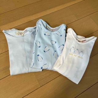 ザラ(ZARA)のZARA ロンパース3枚セット(ロンパース)